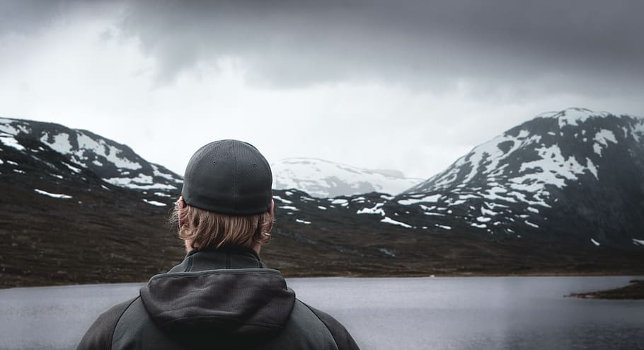 mountains, snow, norway, wallpaper, moody, ambient, cold temperature HD wallpaper