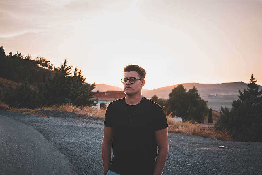 guy, sun, beams, sumner, fall, august, vacation, road, trip HD wallpaper