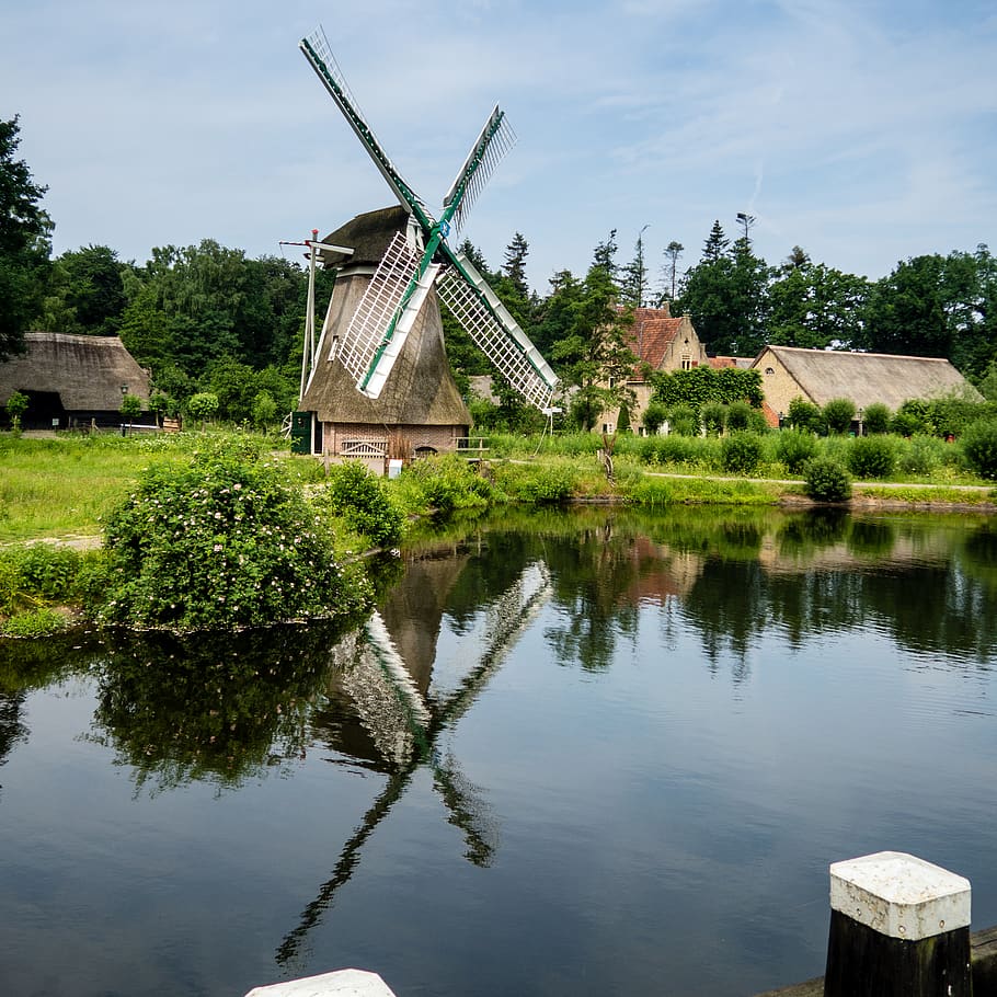 netherlands, arnhem, netherlands open air museum, nederland, HD wallpaper