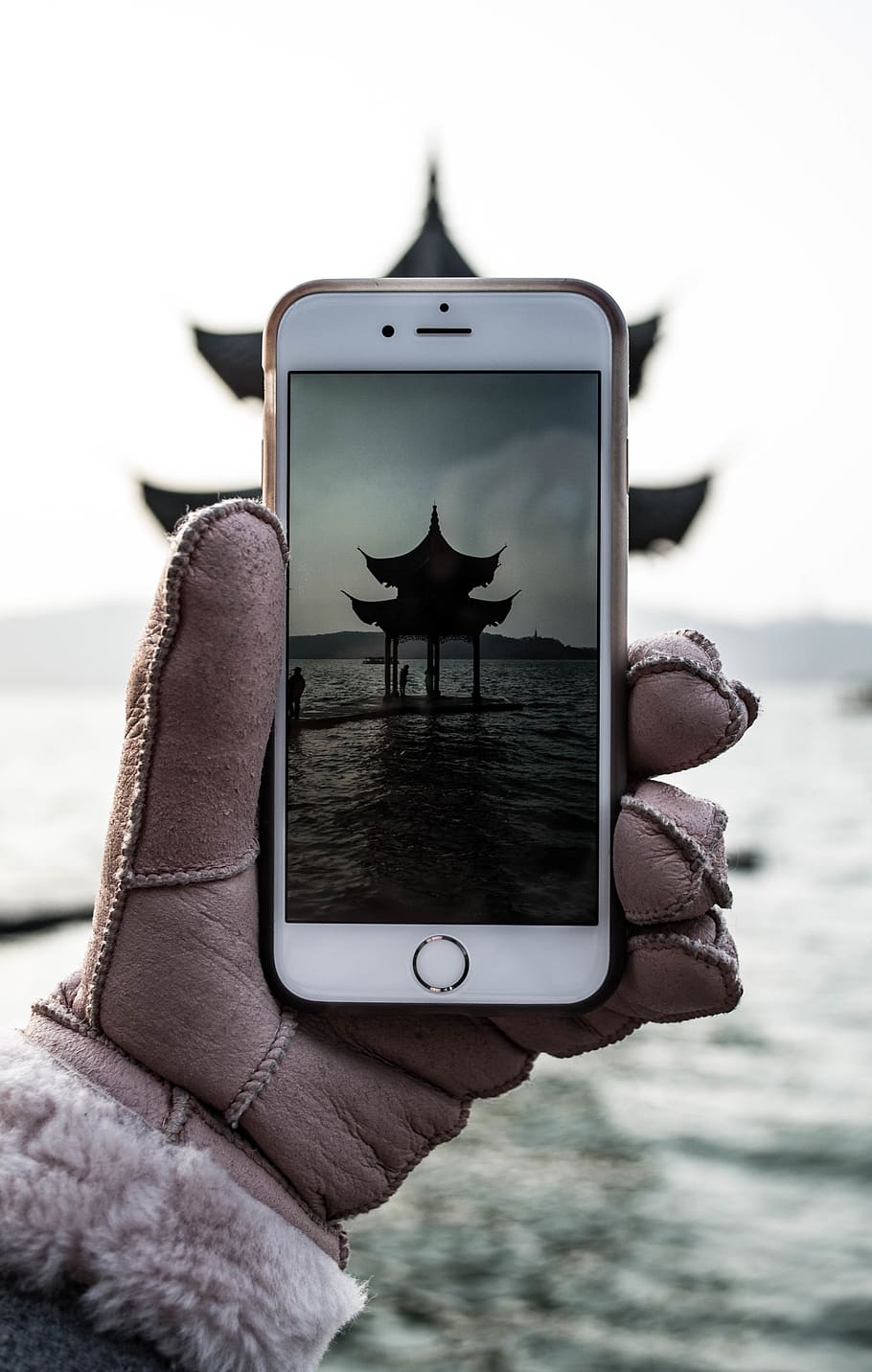 Pavilion At Nightfall Stock Photo - Download Image Now - Hangzhou, West  Lake - Hangzhou, Ancient - iStock