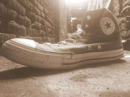 HD wallpaper: old, shoes, brand, converse, style, sport, close-up, canvas  shoe | Wallpaper Flare