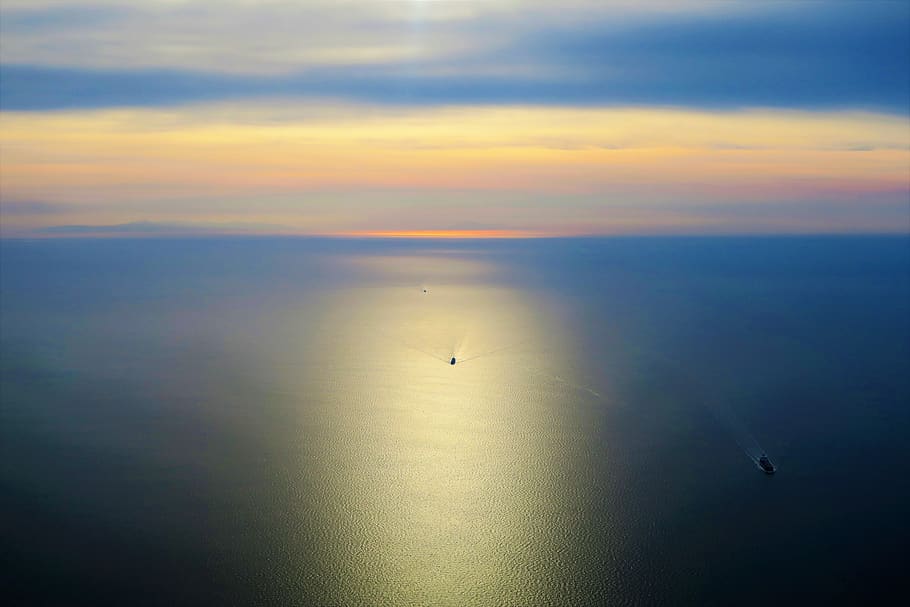 istanbul, marine, solar, reflection, water, sunset, sky, sunrise HD wallpaper