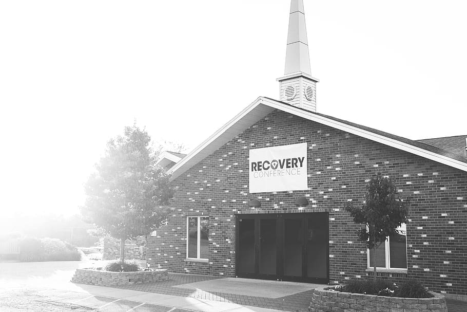 united states, rockford, recovery, church, conference, building exterior
