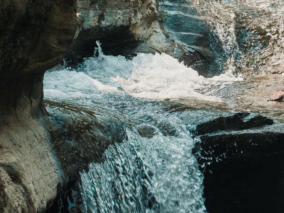 river photography, rock, water, rock - object, solid, beauty in nature HD wallpaper