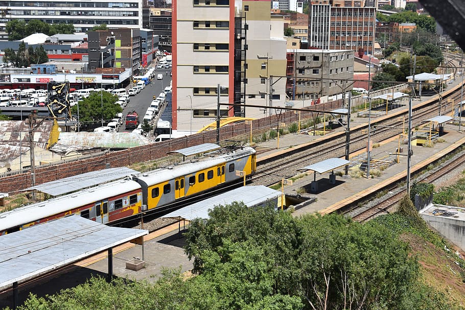 train on rail during day time, transportation, vehicle, urban HD wallpaper