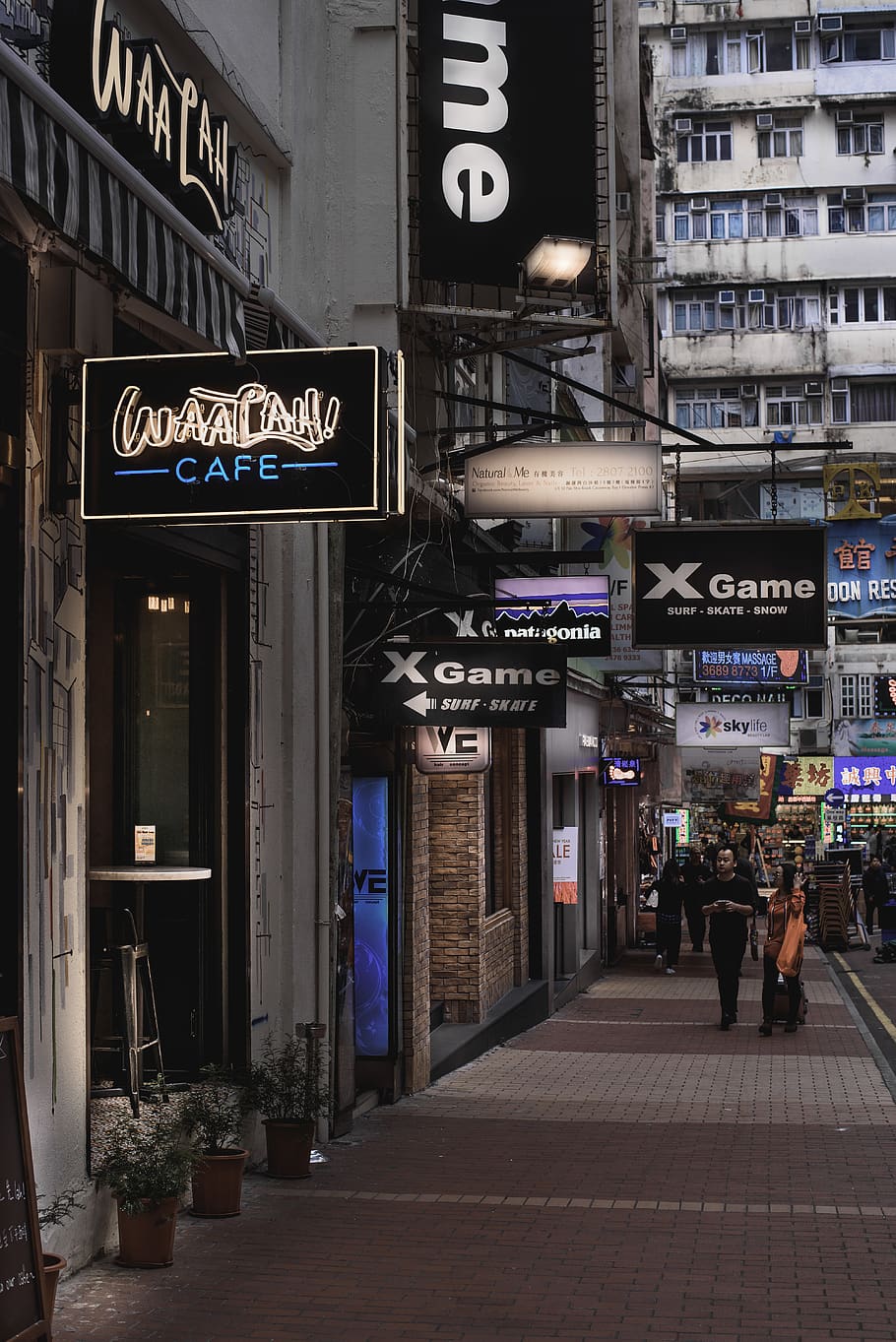 hongkong, ally, communication, building exterior, architecture HD wallpaper