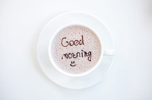 White Cup Filled by Coffee, caffeine, ceramic cup, close-up, coffee cup HD wallpaper