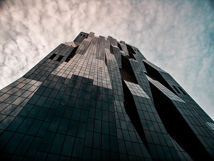 austria, vienna, dc tower, skyscraper, architecture, building HD wallpaper
