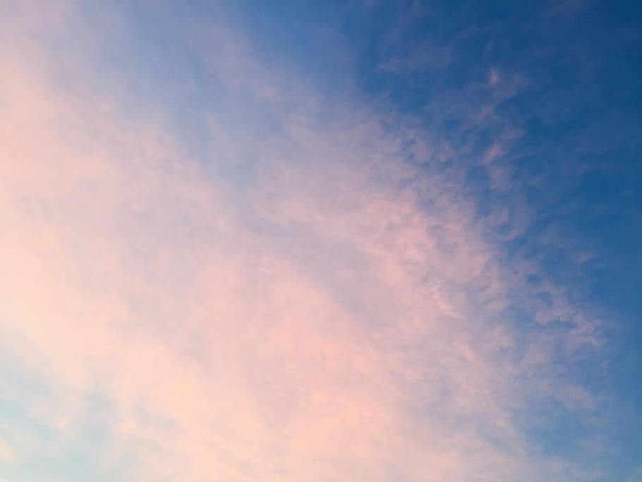 blue, sky, clouds, nature, cloud - sky, beauty in nature, scenics - nature HD wallpaper