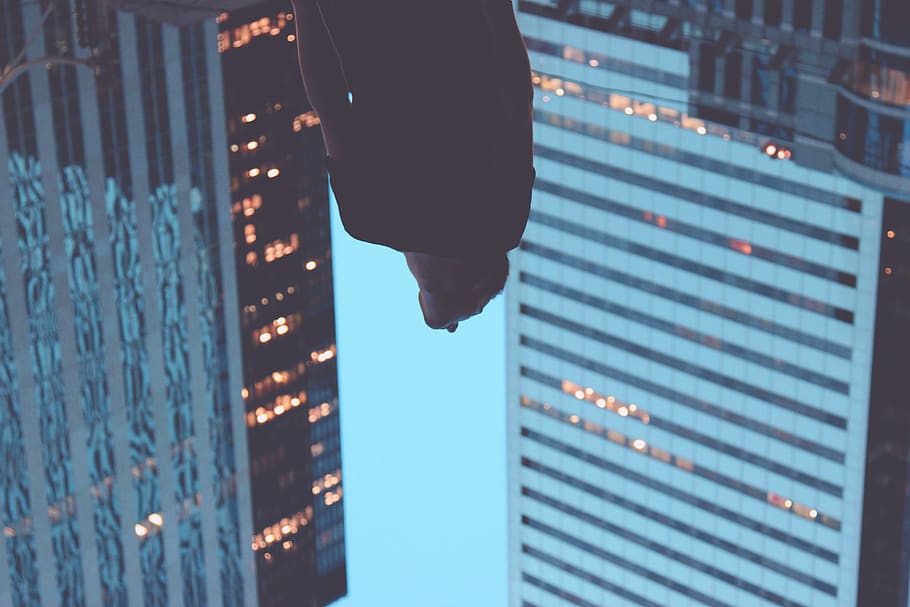 canada, toronto, down, downtown, chill, street, upside, building exterior HD wallpaper