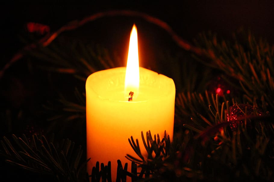 christmas, candle, advent, light, decoration, candlelight, christmas eve HD wallpaper