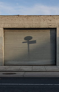 gray door shutter, home decor, window, curtain, new york, usa HD wallpaper