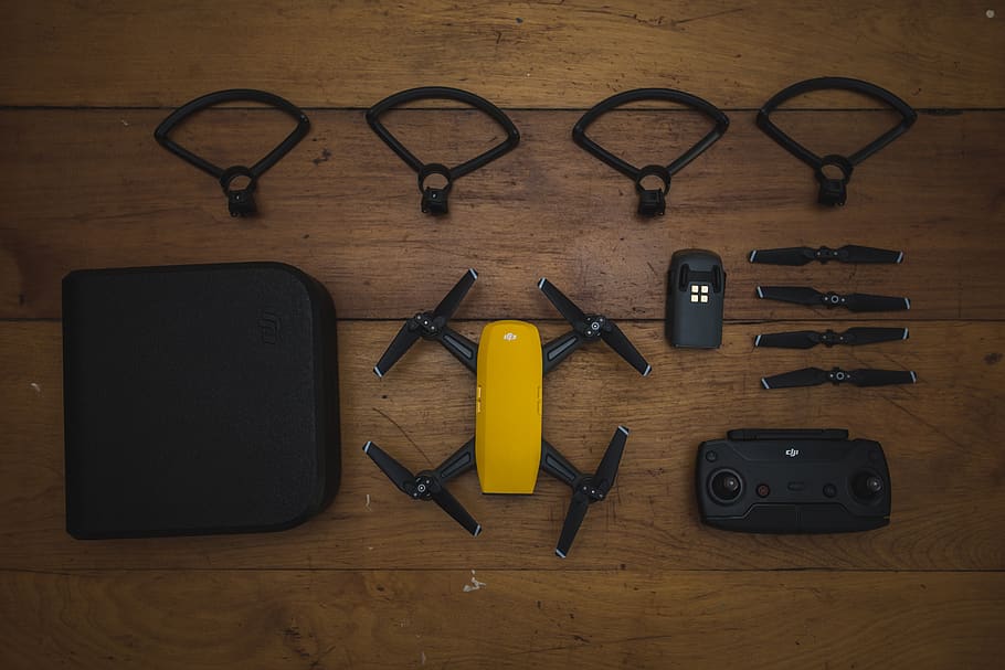 dji, spark, drone, uav, quadcopter, multirotor, aerial, camera HD wallpaper