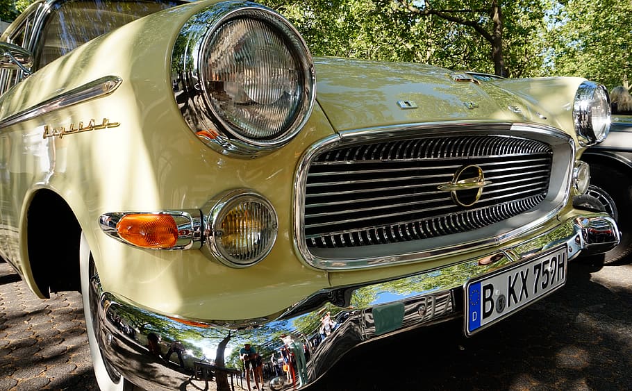auto, drive, spotlight, transport system, vehicle, opel, car, HD wallpaper