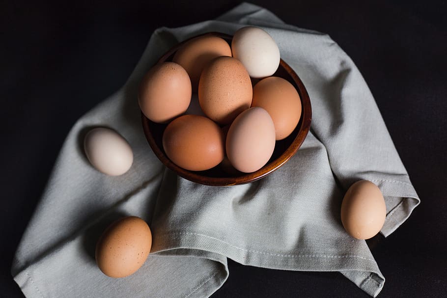 Free range eggs, fresh, ingredient, ingredients, food, food and drink HD wallpaper