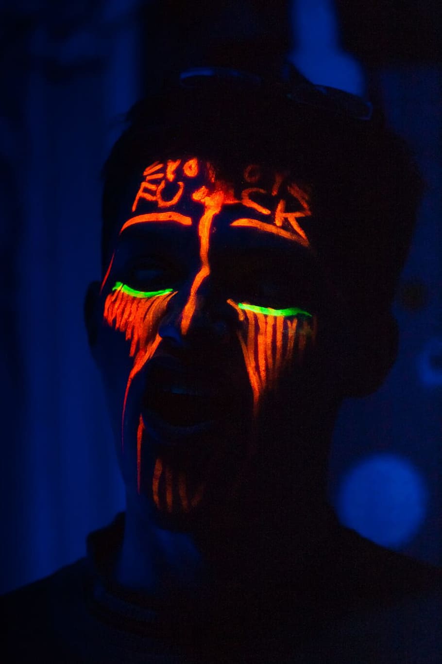 face, painting, fun, event, party, fancy, emotions, bodypainting HD wallpaper
