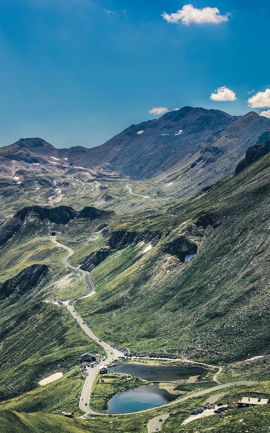 austria, grossglockner high alpine road, european alps, no people, HD wallpaper