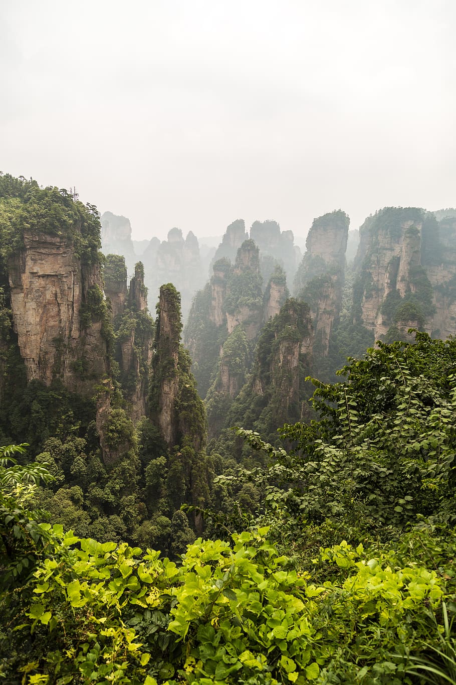 china, zhangjiajie, zhangjiajie national forest park, mountain, HD wallpaper