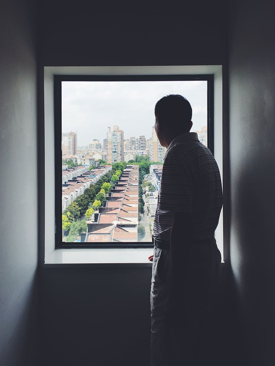 中国, 上海市, window, architecture, indoors, built structure HD wallpaper