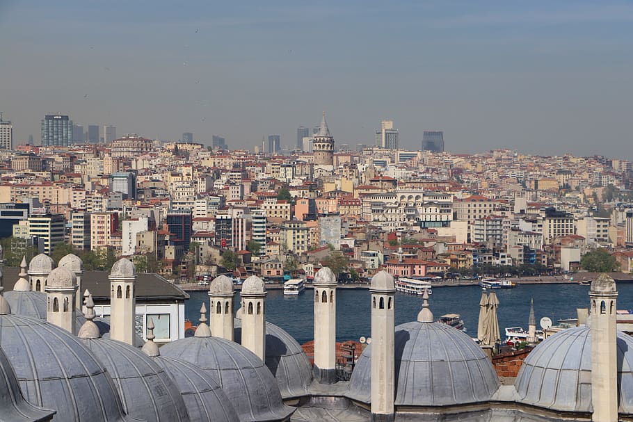 cami, dome, galata, süleymaniye, islam, istanbul, turkey, jewish, HD wallpaper
