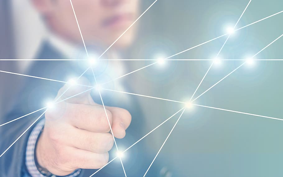 network, binary, null, one, finger, touch, businessman, social HD wallpaper