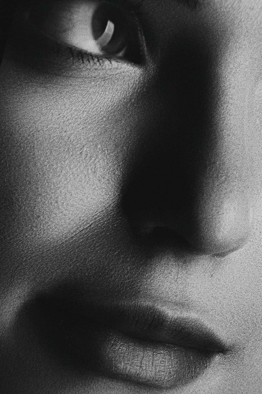 woman's face, human body part, one person, human face, close-up
