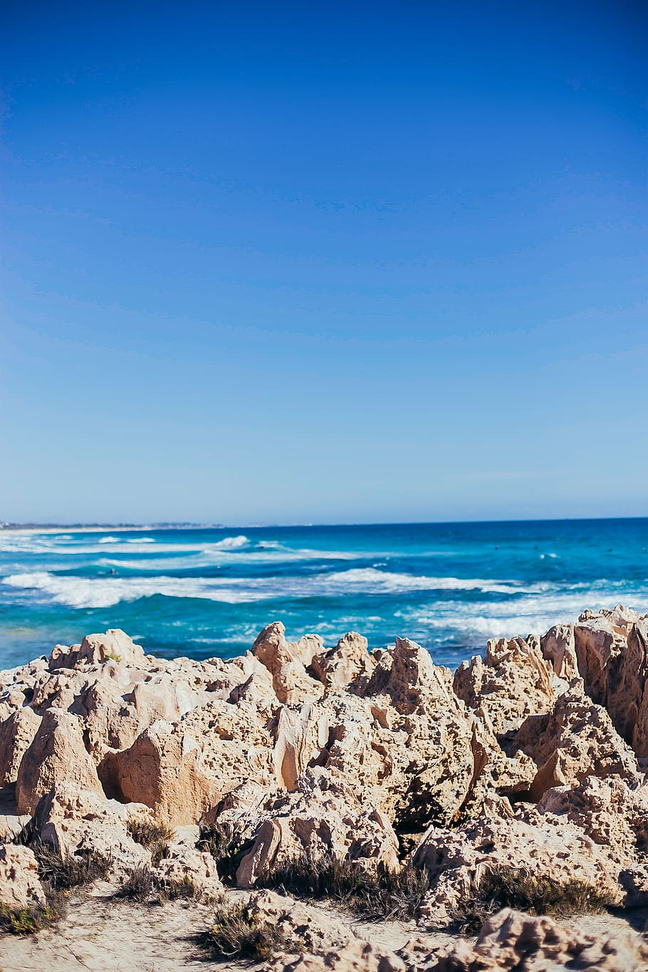 australia, trigg beach, tropical, blue sky, indian ocean, western australia, HD wallpaper