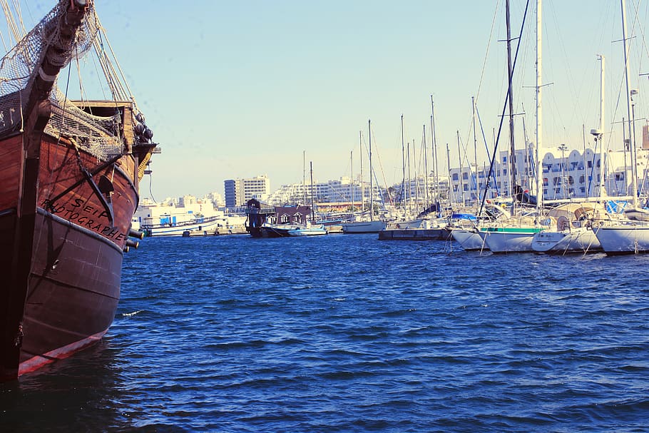 nautical vessel, water, transportation, mode of transportation HD wallpaper