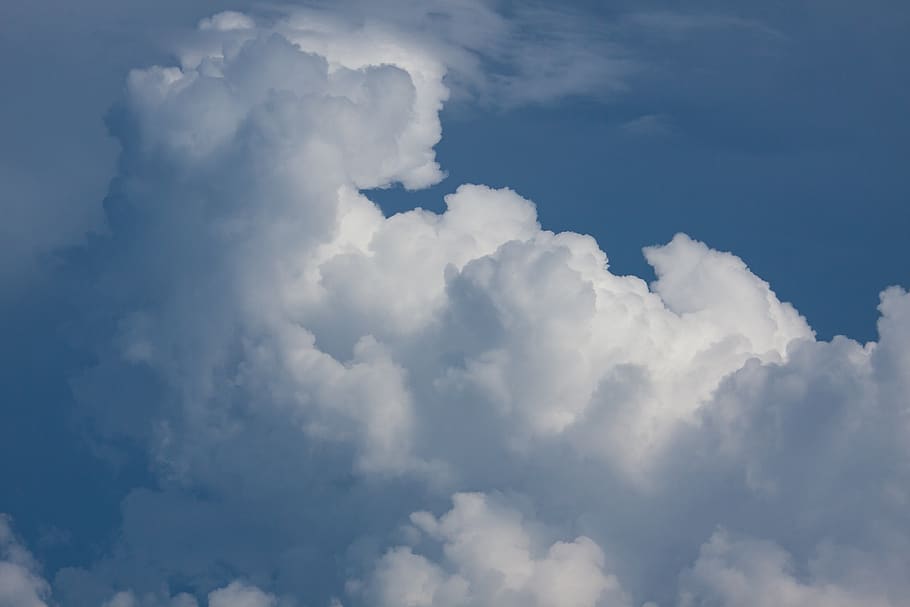 clouds, sky, nature, mood, cumulus clouds, dramatic, cloud mountain HD wallpaper