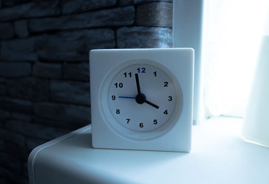 clock, computer, desk, time, home, work, office, bussiness HD wallpaper