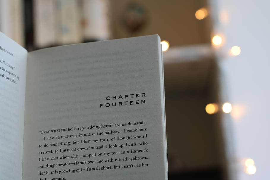 Book Page, chapter, macro, text, communication, paper, western script HD wallpaper