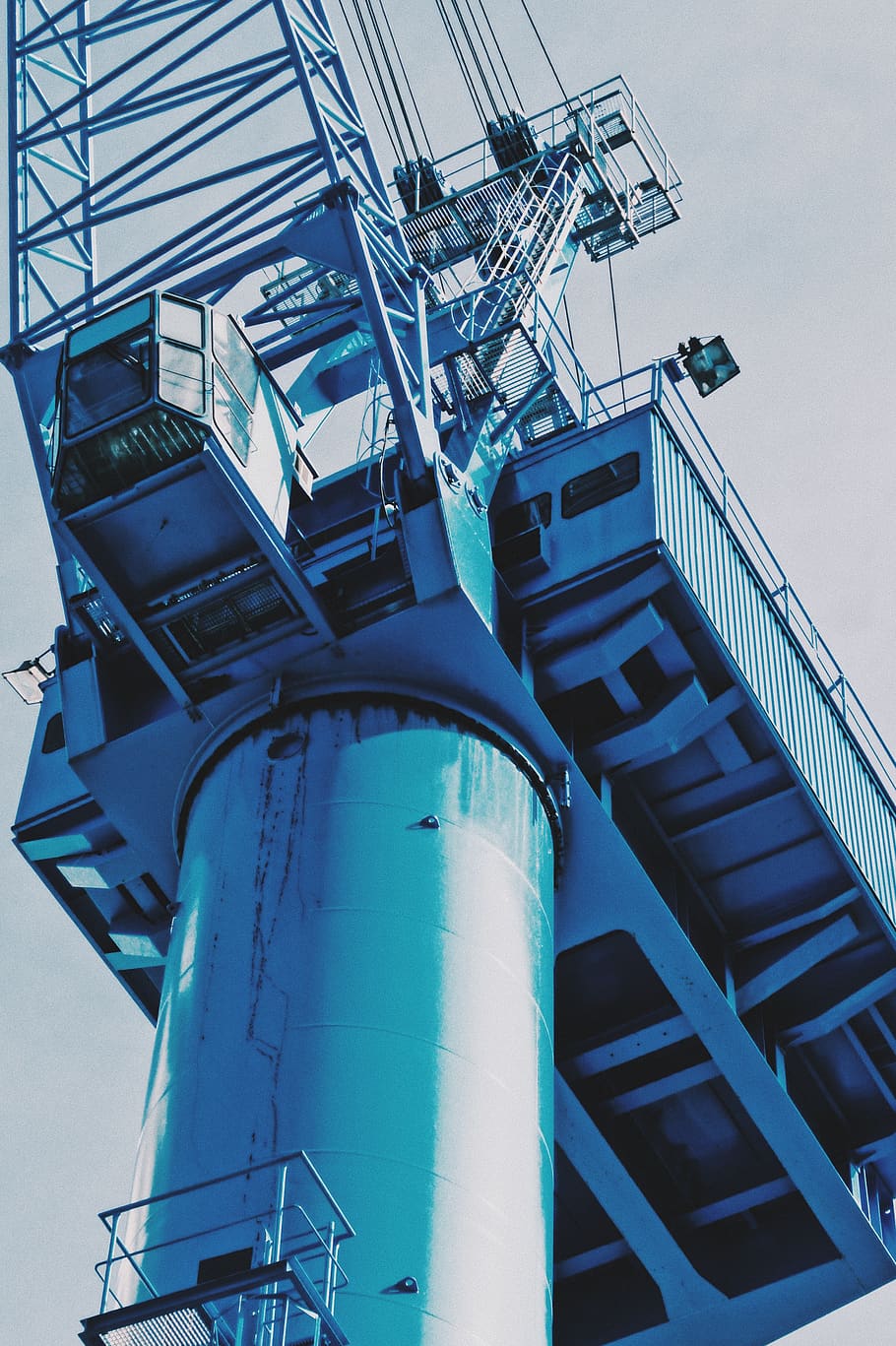 germany, papenburg, low angle view, sky, industry, architecture HD wallpaper