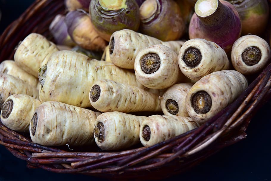 parsnips, root vegetables, parsley root, food, eat, healthy HD wallpaper
