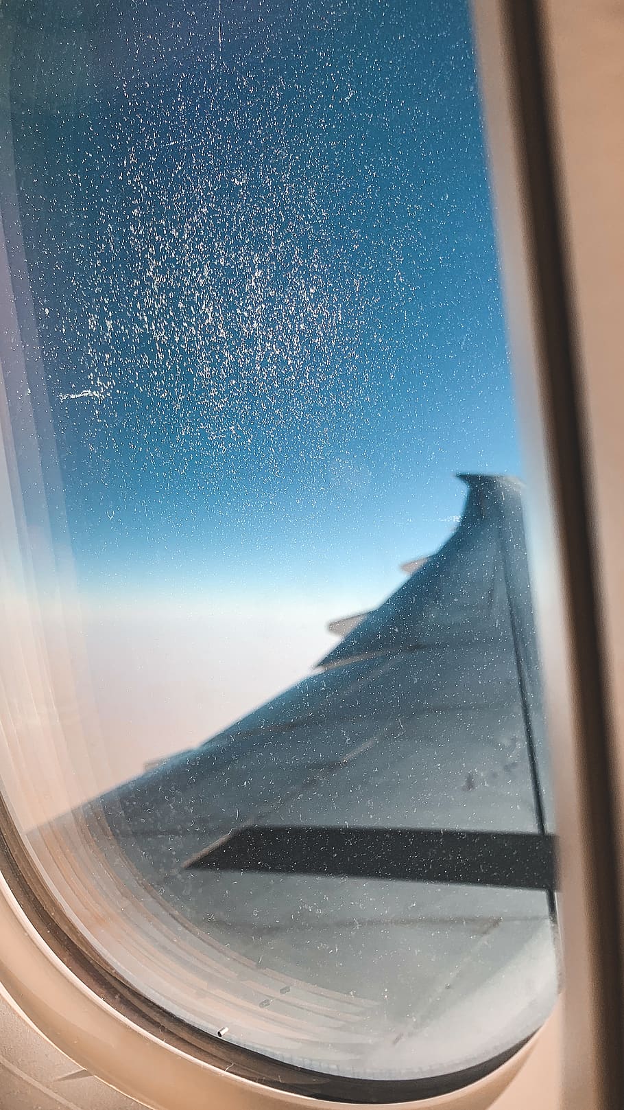 plane, plane window, airplane, flight, wing, wing plane, plane wing HD wallpaper