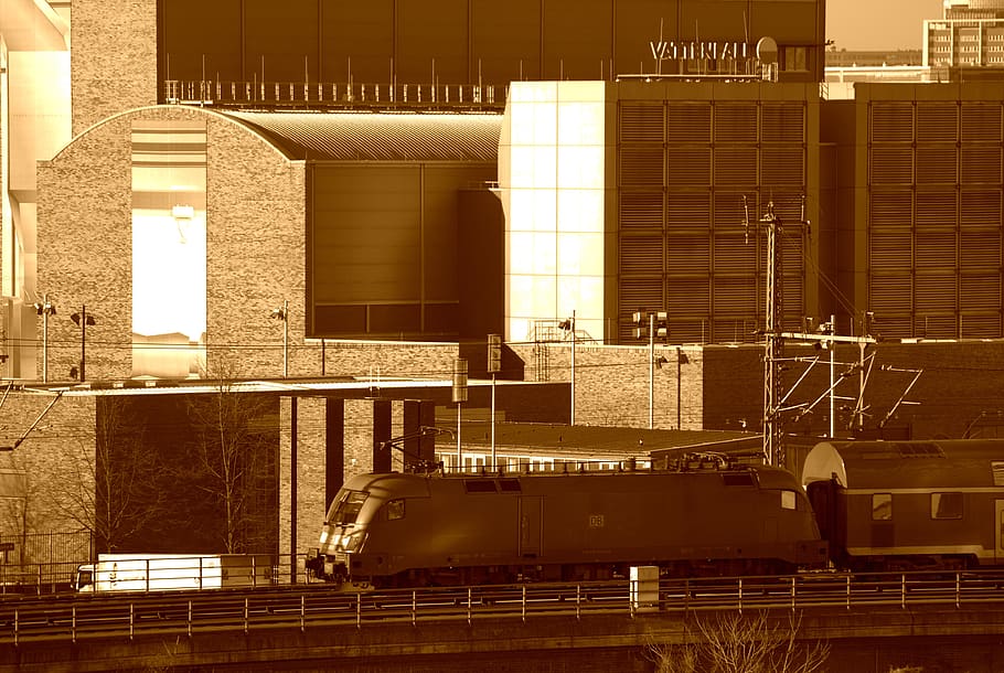 city, infrastructure, traffic, architecture, train, transport HD wallpaper