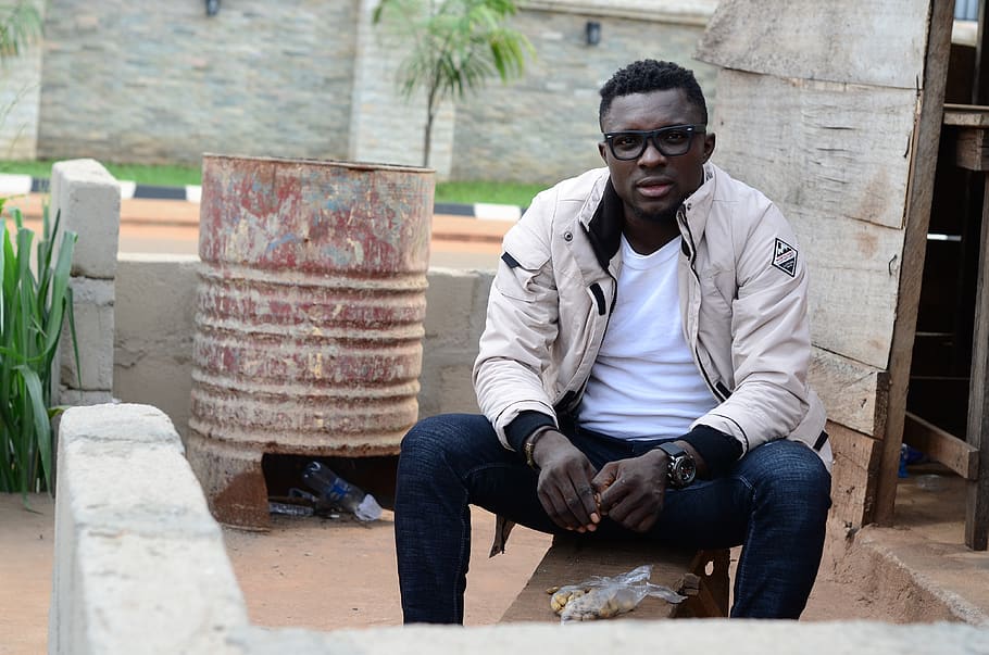 man, africa, jacket, project, human, development, one person HD wallpaper