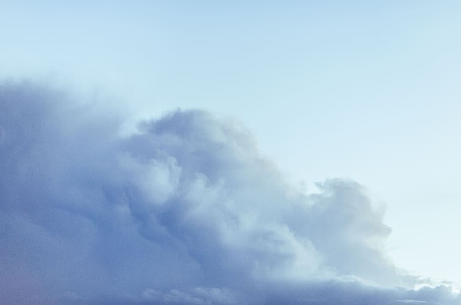 clouds, thunderstorm, weather, mood, gloomy, atmosphere, dark HD wallpaper