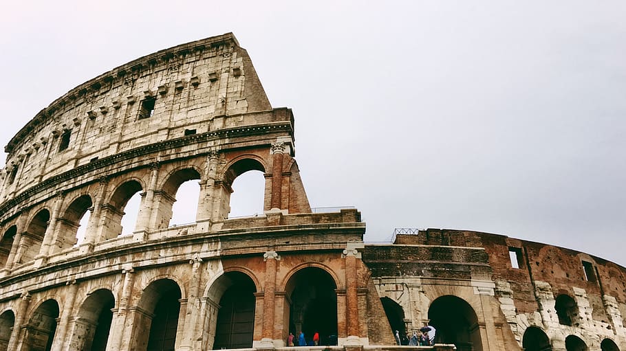 rome, arch, ancient, tourism, history, amphitheater, the past HD wallpaper