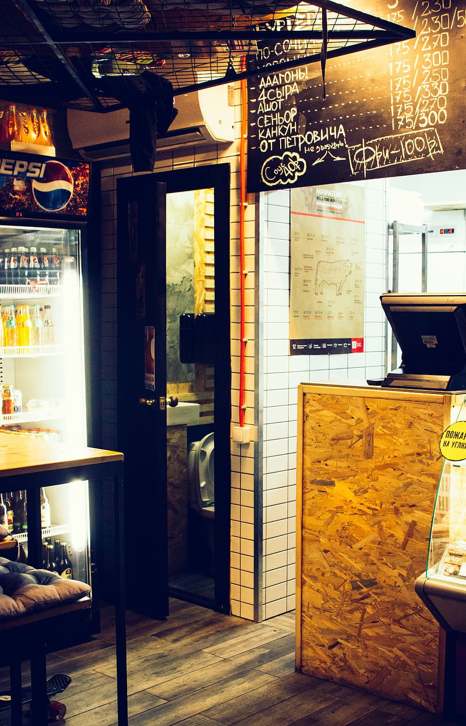 Photo of the Counter, architecture, bar, commerce, floor, furniture HD wallpaper