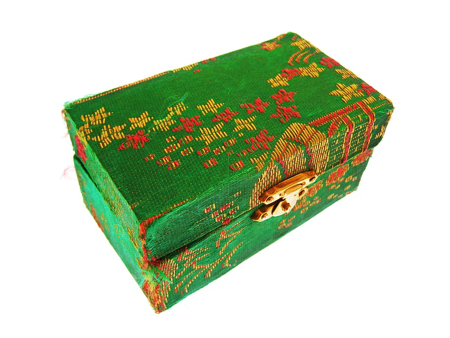 box, case, casket, chest, deco, decoration, gift, isolated HD wallpaper