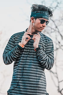 man wearing sunglasses, accessories, accessory, human, person HD wallpaper
