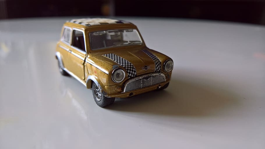 mini, austin, morris, toy, child, children, car, old, classic HD wallpaper