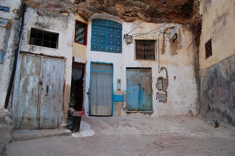 morocco, door, architecture, built structure, building exterior HD wallpaper