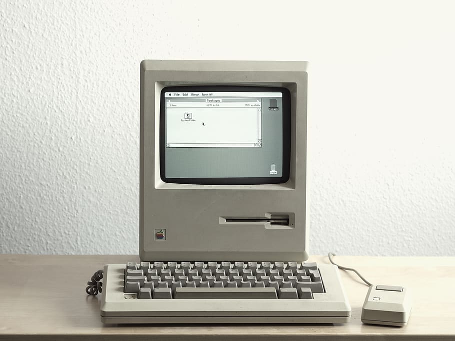 macintosh, computer, technology, oldschool, vintage, retro HD wallpaper