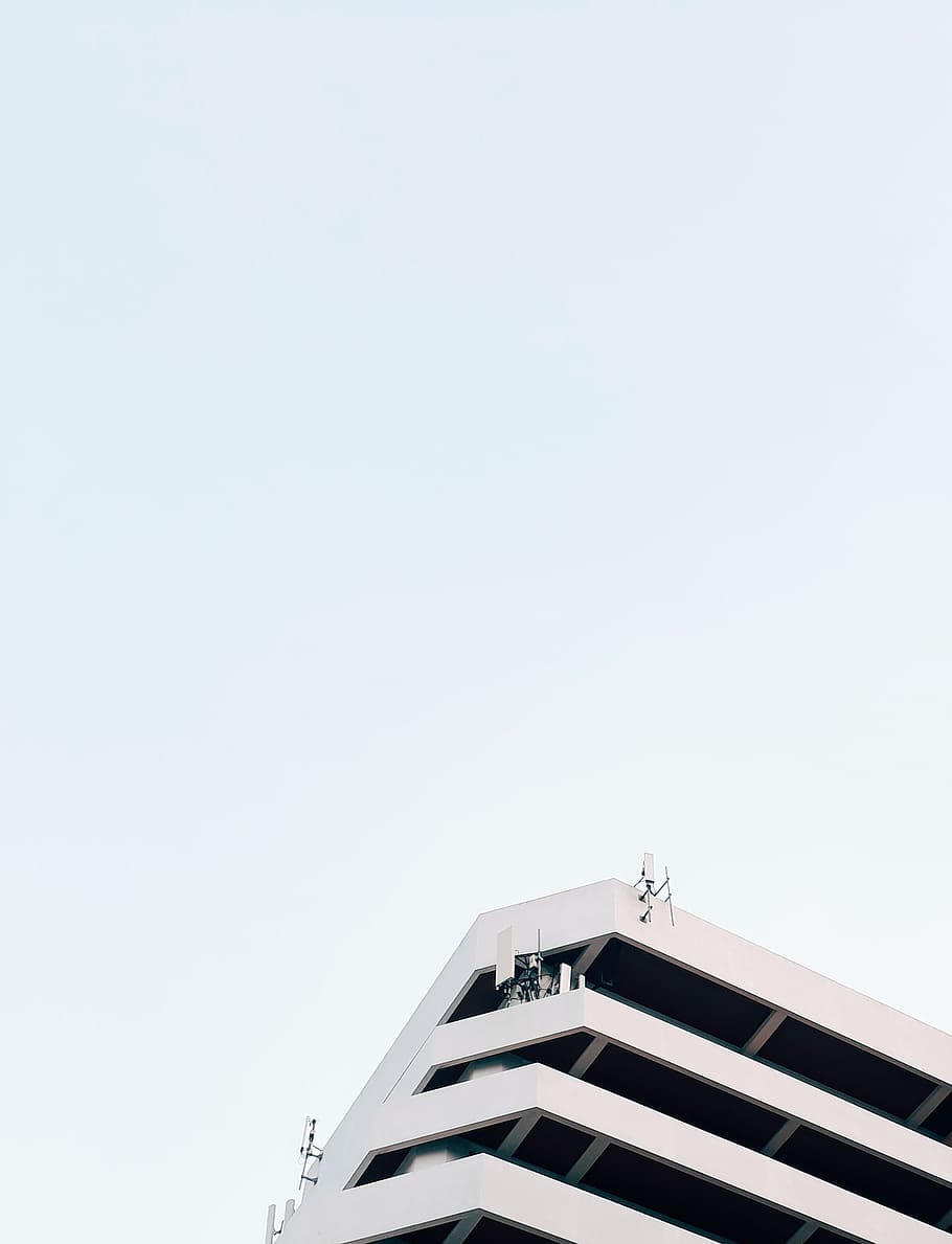 white concrete building, architecture, office building, tower HD wallpaper