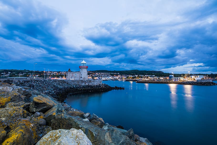 ireland, dublin, harbour, built structure, building exterior HD wallpaper