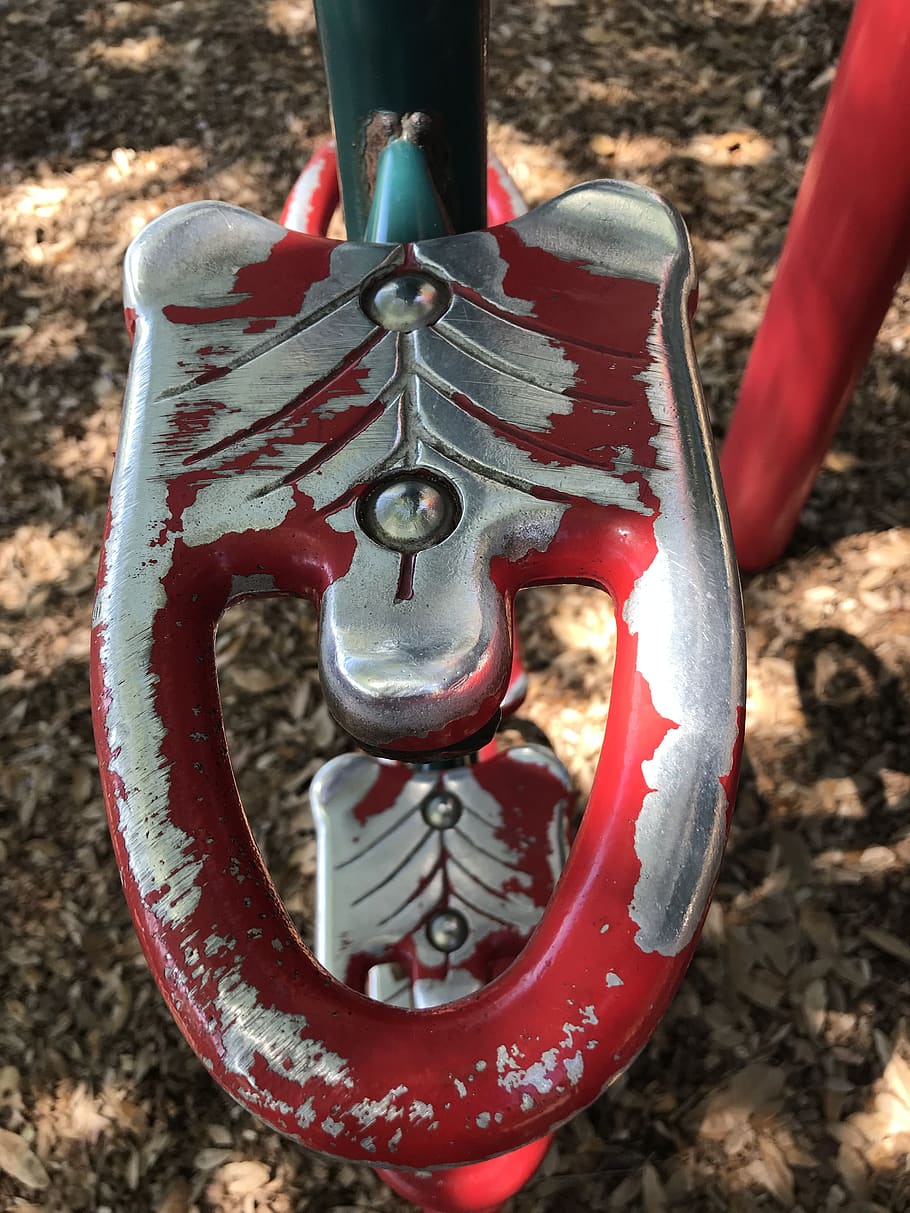 logo, symbol, trademark, fire hydrant, playground, metal, metal seat HD wallpaper