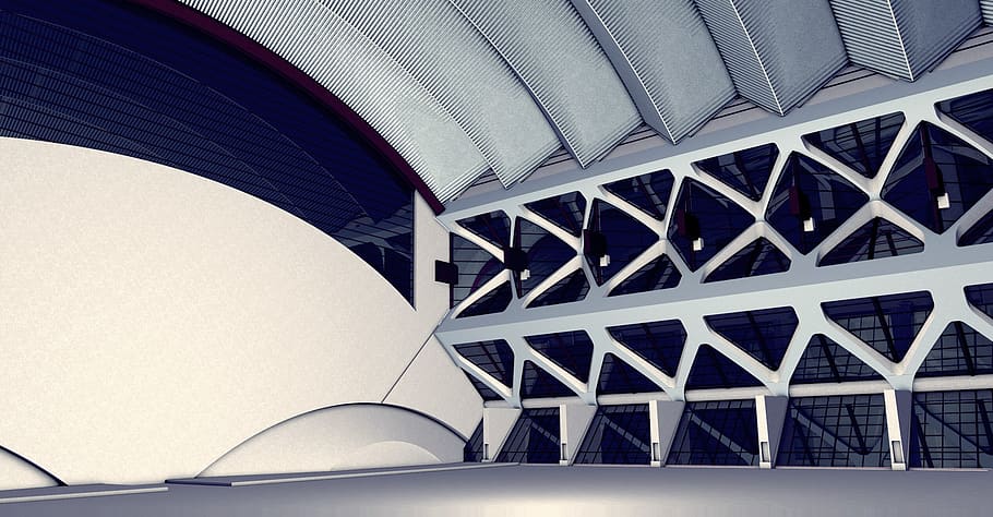Structural Photography of Building, architecture, art, construction HD wallpaper