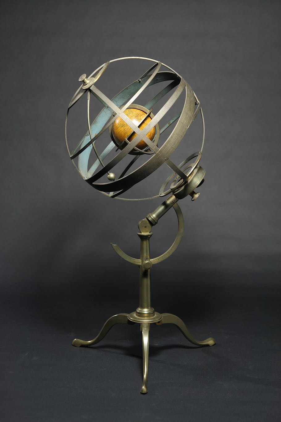 badazzbydesign, antique tools, globe, vintage, armillary sphere, HD wallpaper