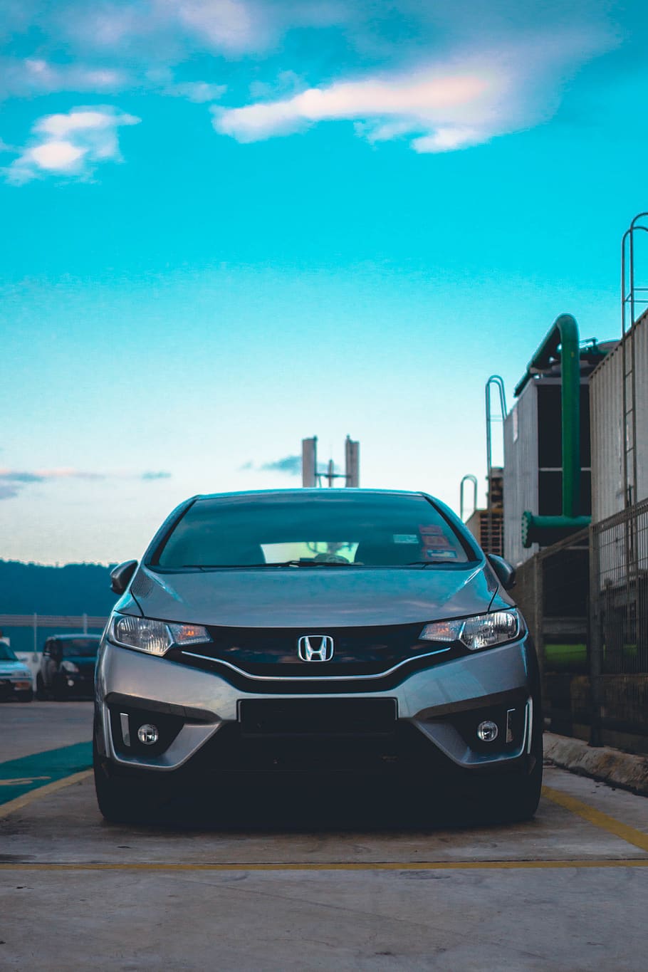 gray Honda vehicle on concrete road, car, transportation, automobile, HD wallpaper
